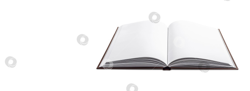Скачать Книга с белыми страницами на светлом фоне, сгенерированная искусственным интеллектом фотосток Ozero