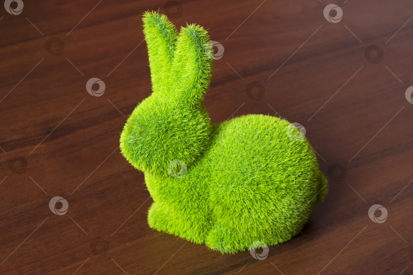 Скачать Кролик зелёного цвета фотосток Ozero