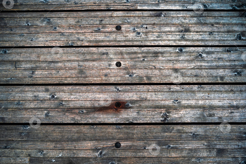 Скачать старые доски с ржавыми гвоздями, текстура фотосток Ozero