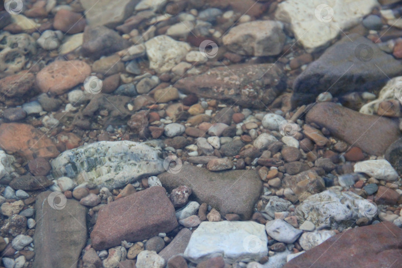 Скачать Камни в воде фотосток Ozero