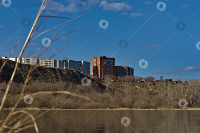 Скачать Дома на берегу фотосток Ozero