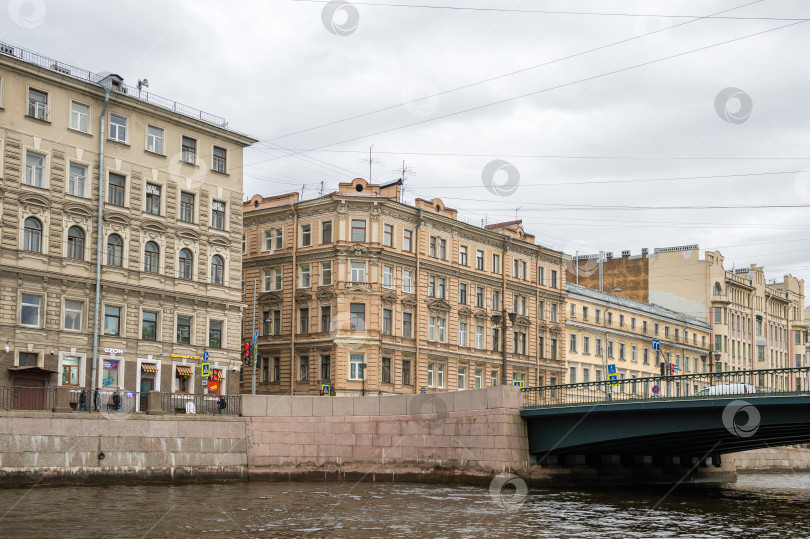 Скачать Санкт-Петербург, Россия, май 2024 года: Мосты через каналы Санкт-Петербурга фотосток Ozero