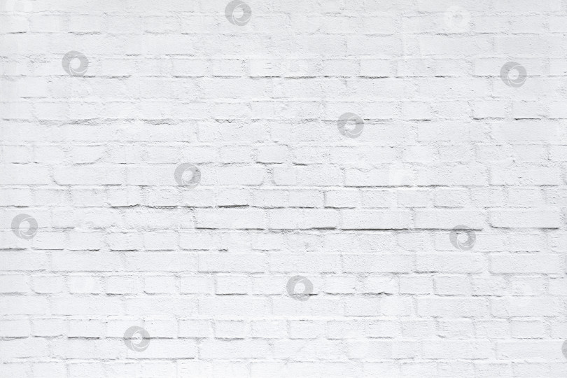 Скачать Белая кирпичная стена в качестве текстуры, фона фотосток Ozero