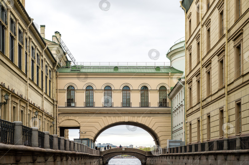 Скачать Санкт-Петербург, Россия, май 2024 года: Мосты через каналы Санкт-Петербурга фотосток Ozero