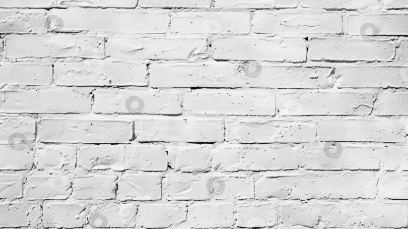 Скачать Белая кирпичная стена с несколькими черными пятнами фотосток Ozero