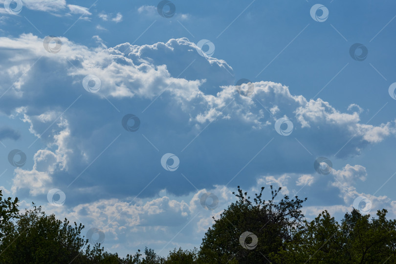 Скачать Пейзаж. Облачное небо. фотосток Ozero