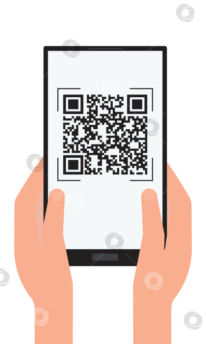 Скачать Отсканируйте QR-код с помощью сканера на вашем планшете или телефоне, чтобы подтвердить вакцинацию или совершить покупку. фотосток Ozero