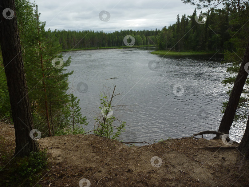 Скачать Карелия, река Пистайоки фотосток Ozero