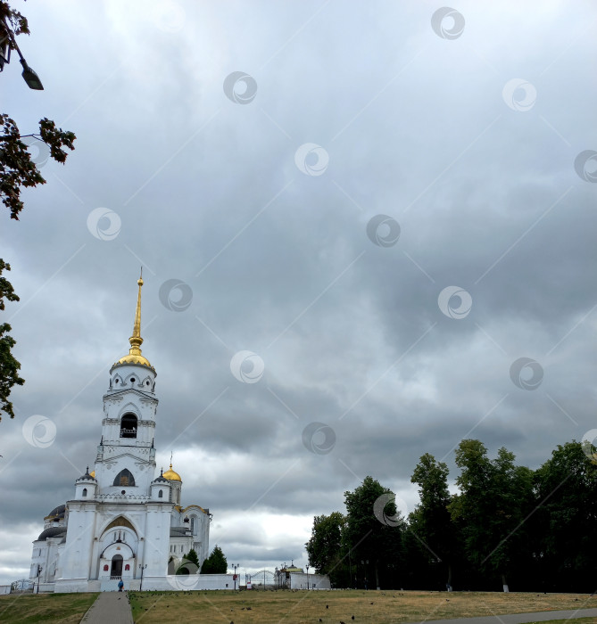 Скачать Успенский собор в городе Владимир фотосток Ozero