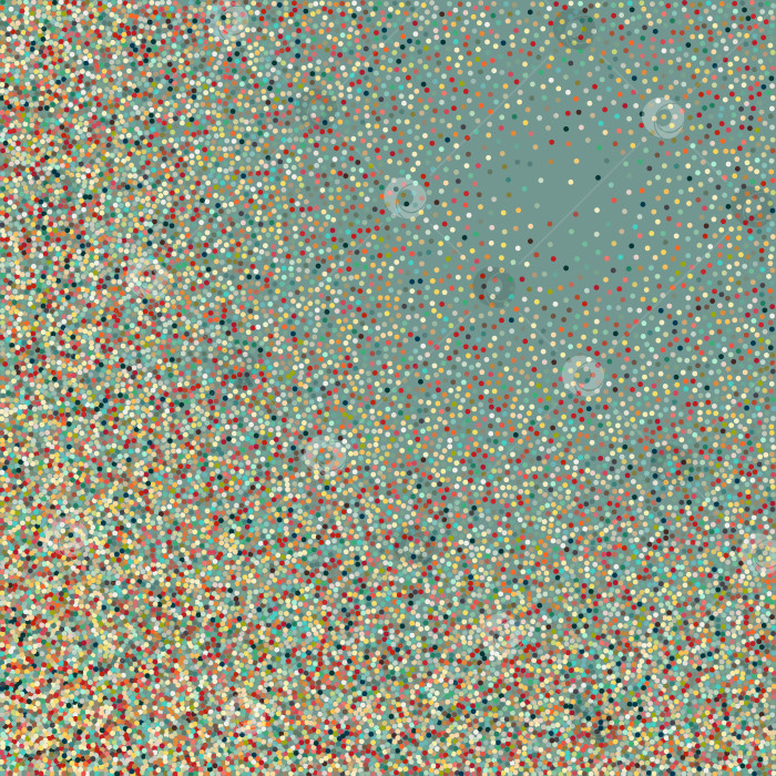 Скачать Плоский цветной орнамент с ретро-полутоновыми точками фотосток Ozero