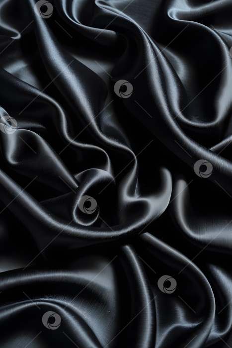Скачать шелковый фон из черной текстурной ткани фотосток Ozero
