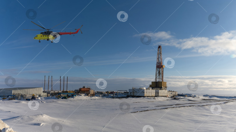 Скачать Бурение скважин на арктических нефтегазовых месторождениях фотосток Ozero
