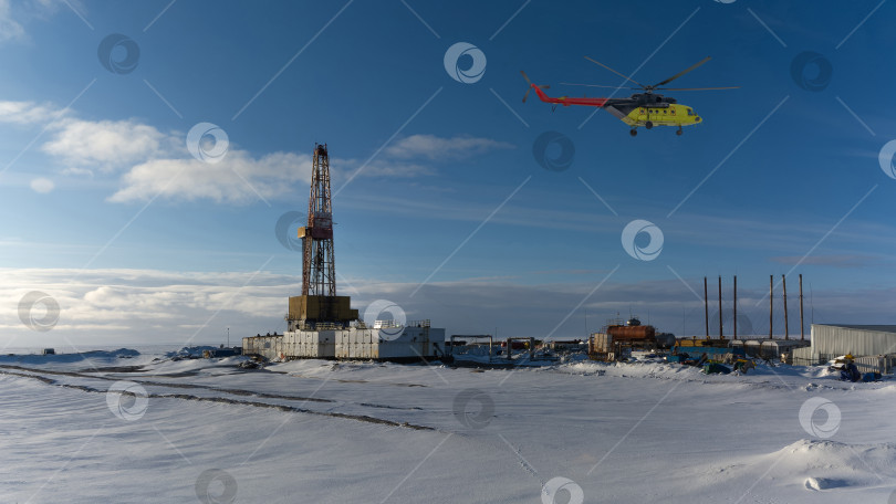 Скачать Бурение скважин на арктических нефтегазовых месторождениях фотосток Ozero