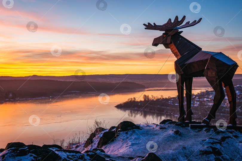 Скачать Сохатый страж фотосток Ozero