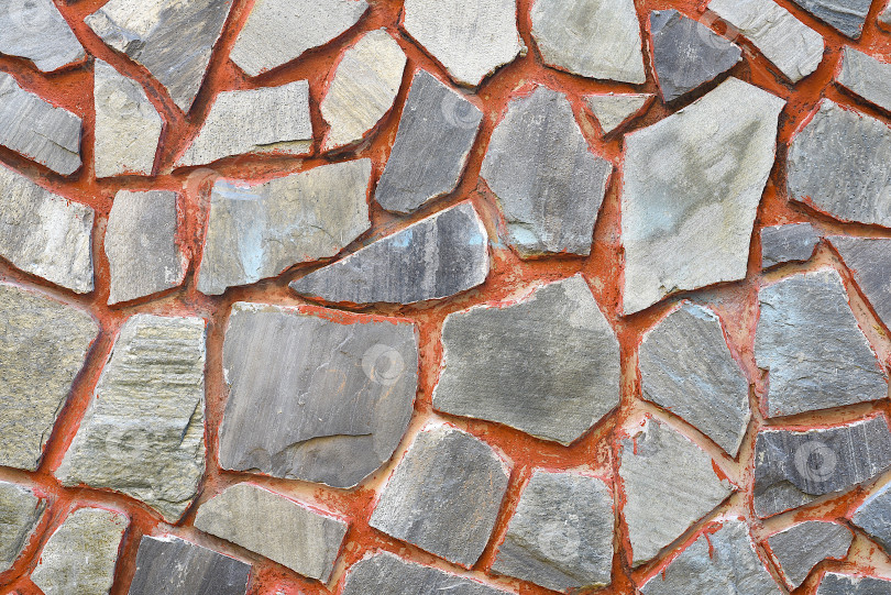 Скачать Фон каменного мозаичного пола крупным планом фотосток Ozero
