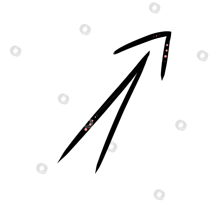 Скачать Иллюстрация изолированного элемента стрелки фотосток Ozero