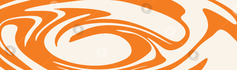 Скачать Текучие оранжевые волны фотосток Ozero