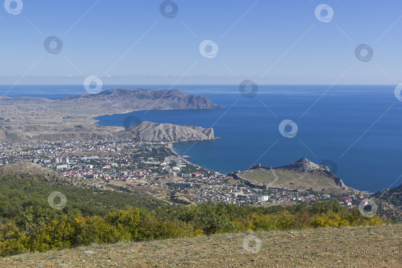 Скачать Панорама Черноморского побережья Крыма. фотосток Ozero