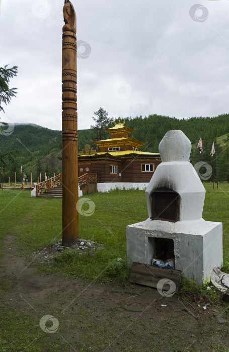 Скачать Буддийский дацан. фотосток Ozero