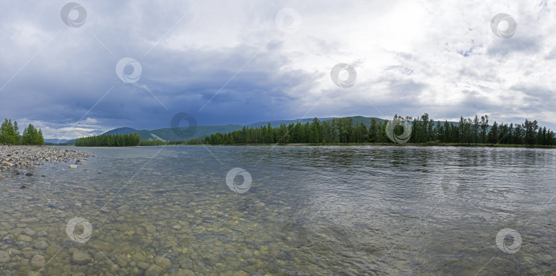 Скачать Река Саян-Ока. Сибирь, Россия. фотосток Ozero