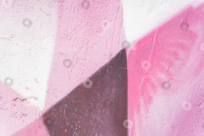 Скачать Часть окрашенной в разные цвета стены, текстура крупным планом фотосток Ozero