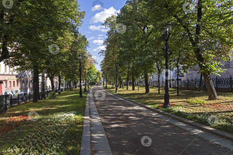 Скачать Петровский бульвар. Москва, Россия. фотосток Ozero