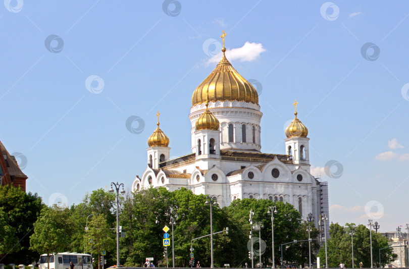 Скачать Храм Христа Спасителя фотосток Ozero