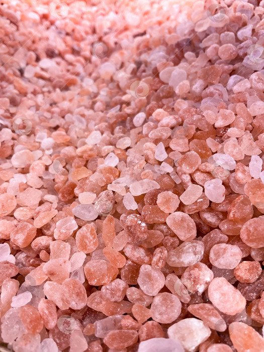 Скачать Фон из розовой гималайской соли крупным планом. естественный фотосток Ozero