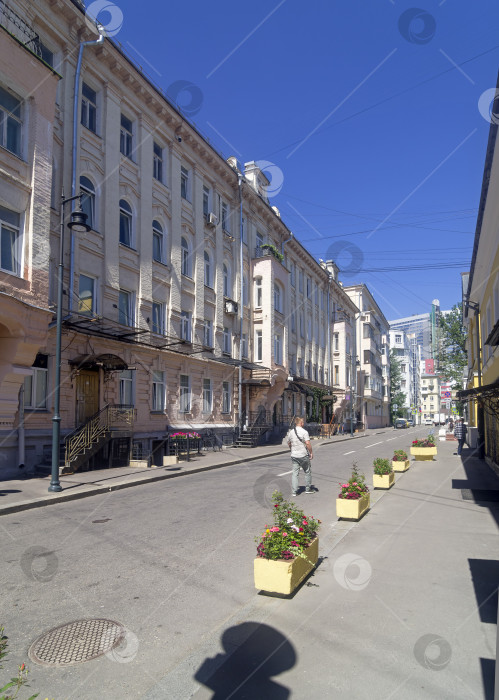 Скачать Старые дома на Арбате. Москва. фотосток Ozero