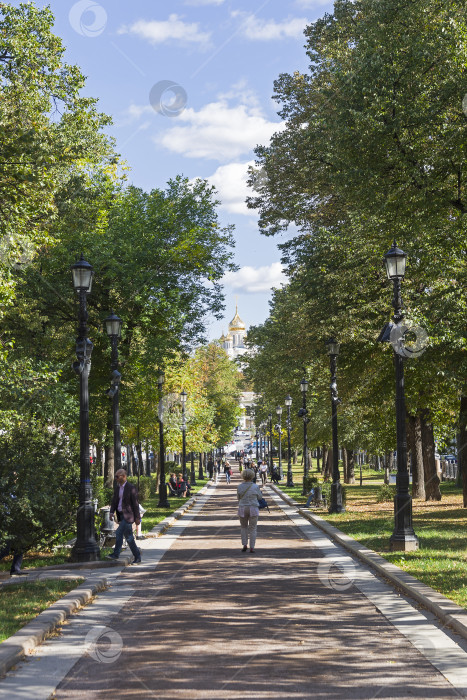 Скачать Петровский бульвар. Москва, Россия. фотосток Ozero