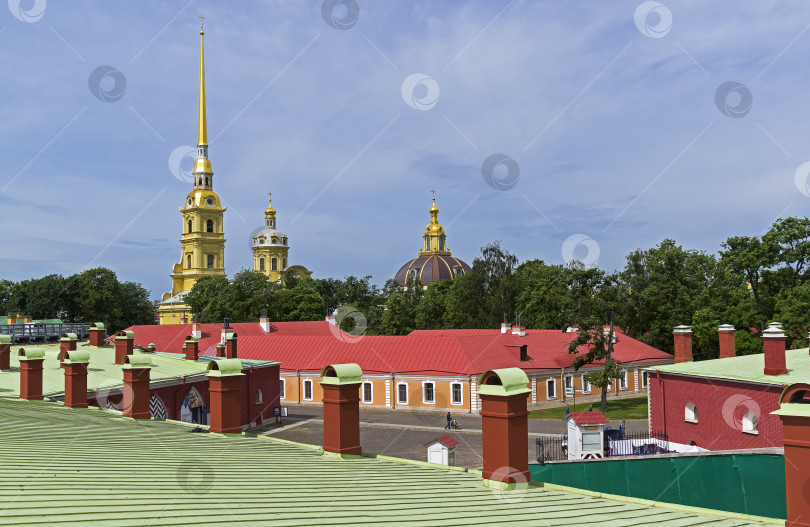 Скачать Петропавловский собор. Санкт-Петербург, Россия. фотосток Ozero