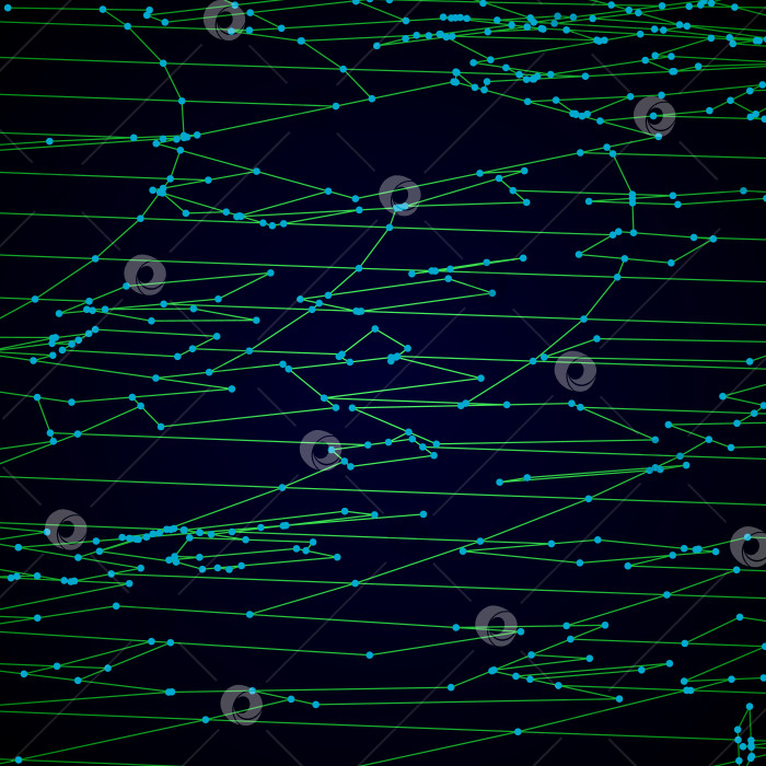 Скачать Беспорядочная сетка, состоящая из соединенных точек фотосток Ozero