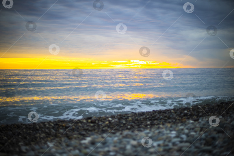 Скачать закат море фотосток Ozero