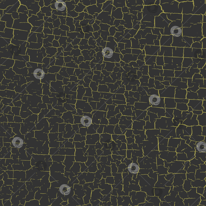 Скачать Потрескавшаяся текстура краски. Патина, царапины, золотистый узор в стиле гранж. Отслаивающаяся поверхность. Векторный фон с потертостями и эффектом состаренности фотосток Ozero