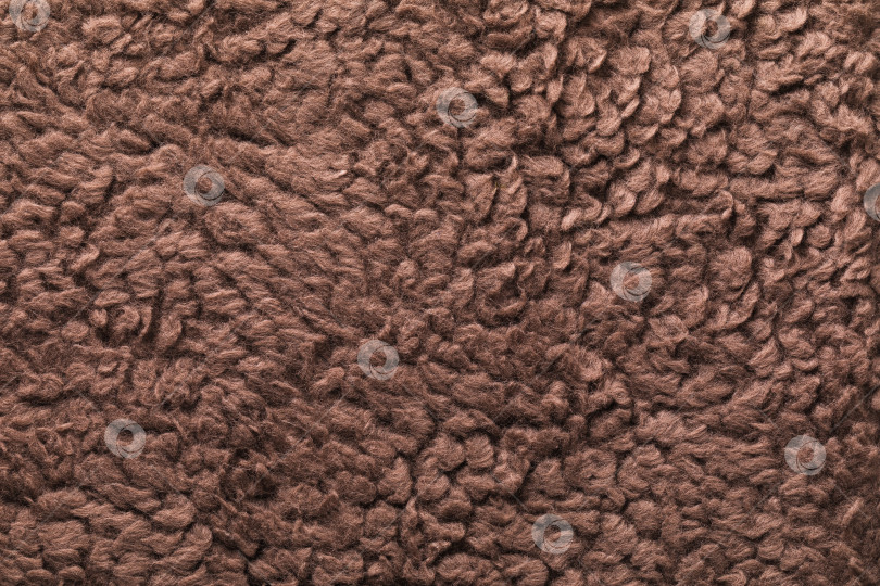 Текстура коричневого плюша из хлопка - Ozero - российский фотосток