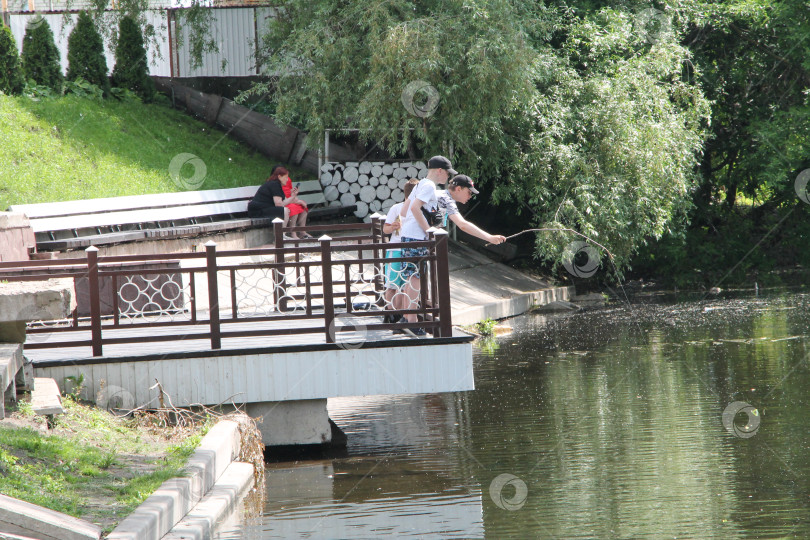 Скачать На рыбалке фотосток Ozero