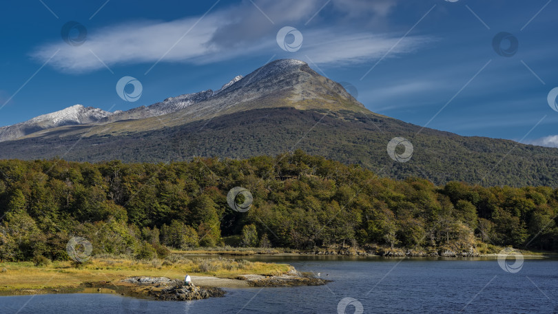 Скачать Прекрасный пейзаж Патагонии. Осень. фотосток Ozero