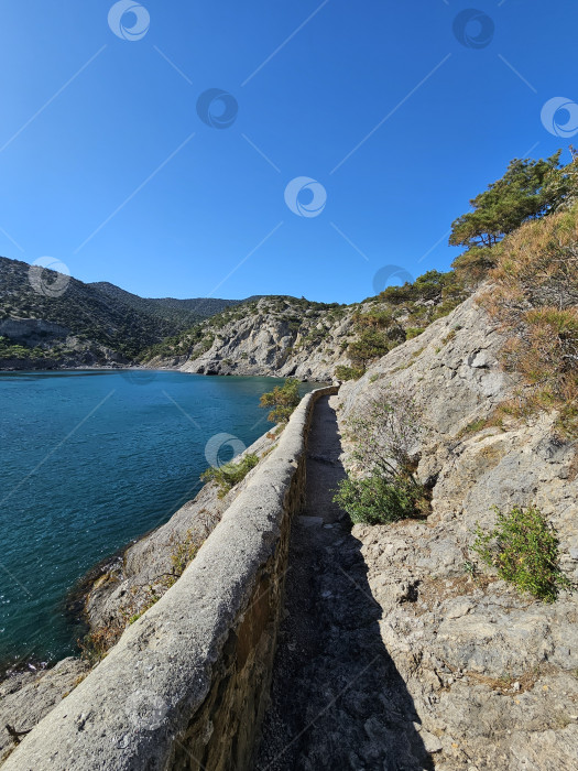 Скачать Вид на Царский пляж, новый свет. фотосток Ozero