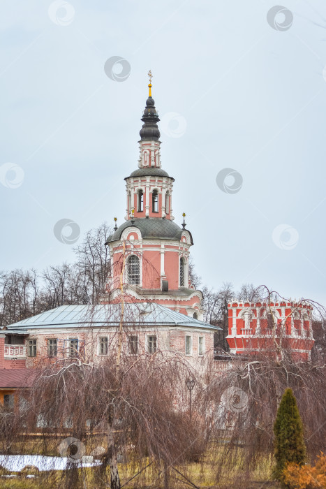 Скачать Москва, Россия - 01 марта 2020 года: Донской монастырь в Москве фотосток Ozero