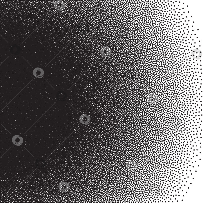 Скачать Стохастическая растровая полутоновая градиентная печать фотосток Ozero
