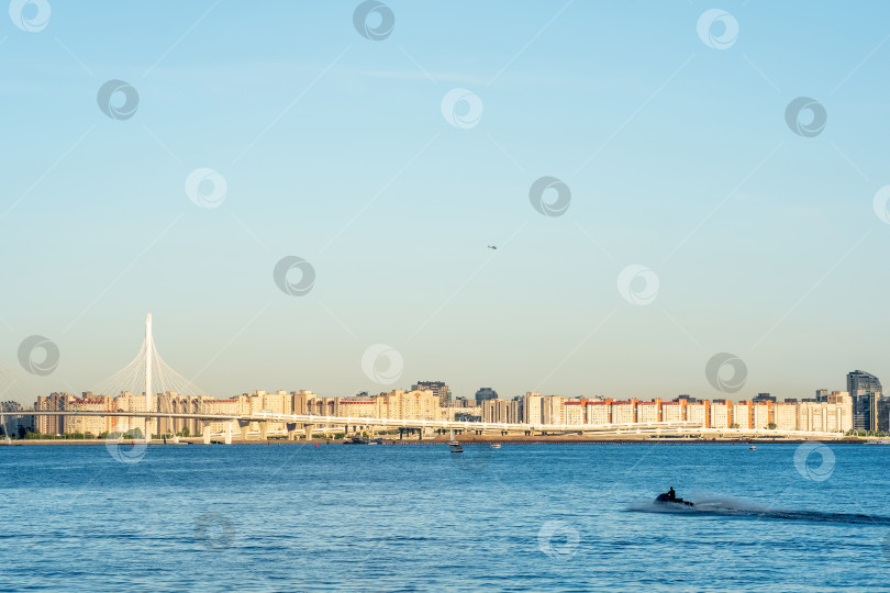 Скачать вид на побережье Санкт-Петербурга со стороны Финского залива фотосток Ozero