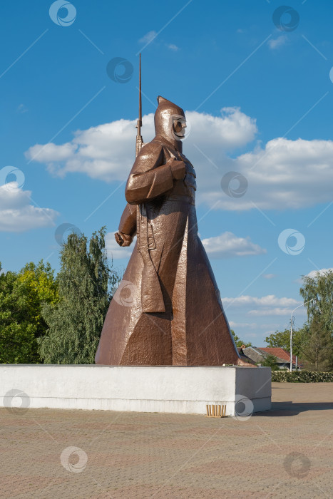 Скачать Памятник солдату на Крепостной горе в Ставрополе, Россия - 30 июля 2023 года фотосток Ozero