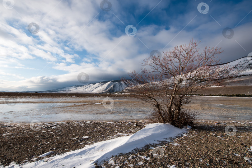 Скачать Зимний пейзаж. фотосток Ozero