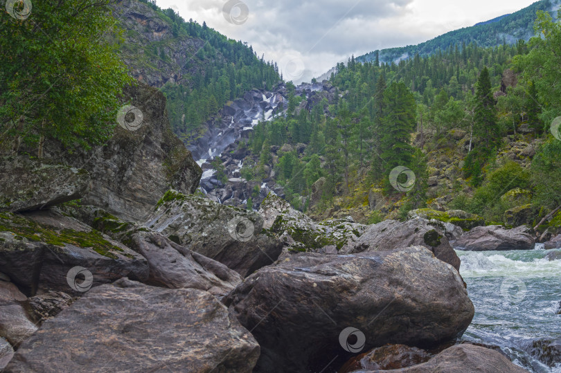 Скачать Река Чульча. Горный Алтай, Россия фотосток Ozero