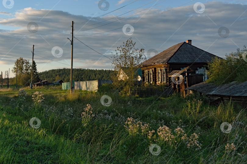 Скачать Сельский вечер фотосток Ozero