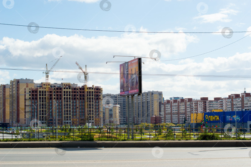 Скачать Прибрежный микрорайон, Омск, Левобережье фотосток Ozero