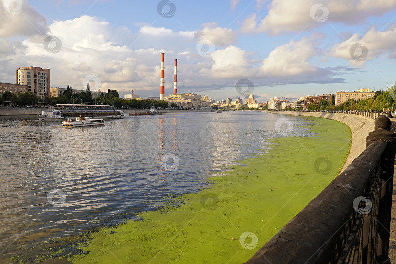 Скачать города Москва, Россия, август, 2024 года, Саввинская набережная фотосток Ozero