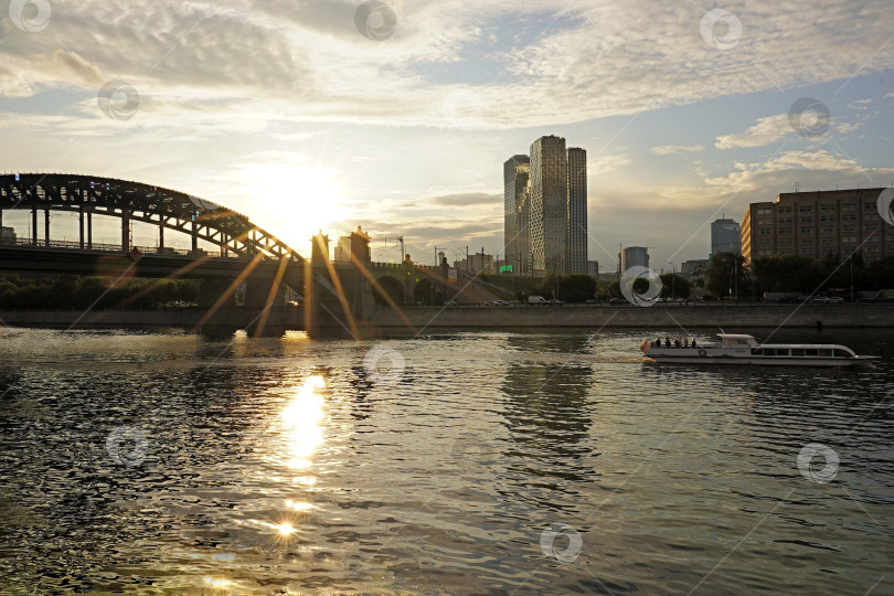 Скачать Москва, Россия, август, 2024 года, вид на город Москву фотосток Ozero