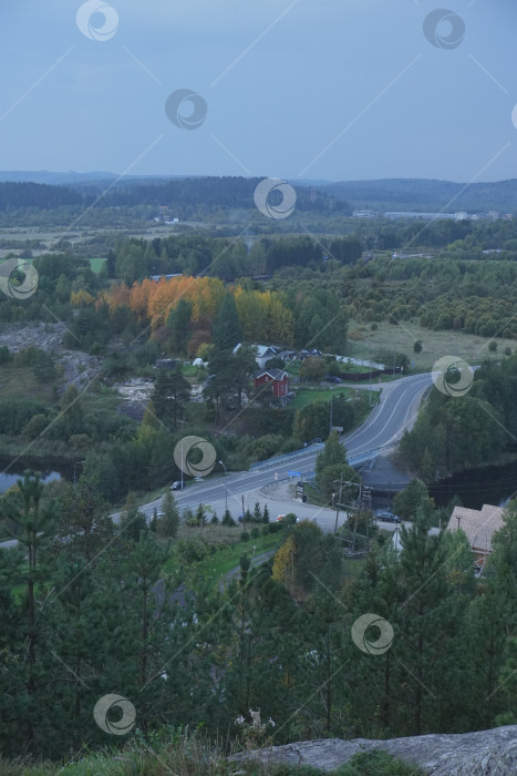 Скачать Вид с горы Паасо фотосток Ozero