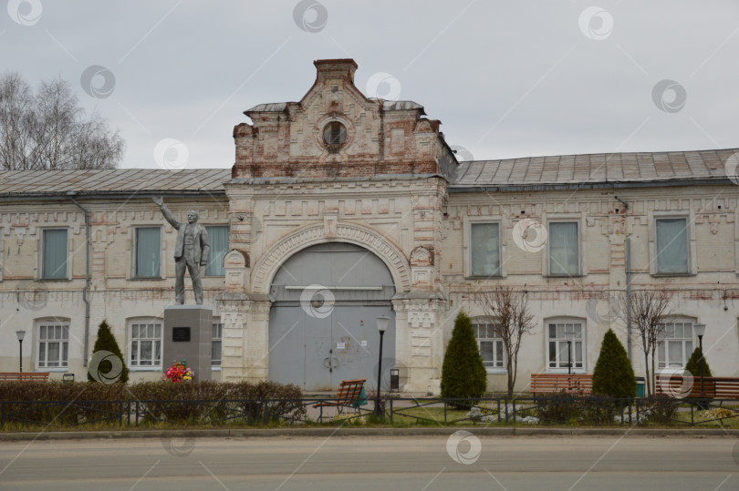 Скачать Памятник Ленину в Судславле фотосток Ozero